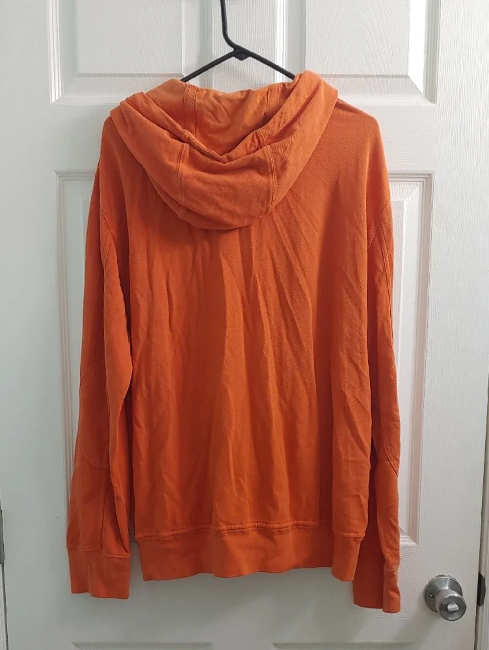 Vintage Polo Ralph Lauren Jacket Men's XL Orange Hooded Full Zip